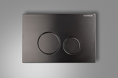 Клавиша смыва CHARUS ROBUSTO FP.330.GNM.05 оружейная сталь Клавиша смыва CHARUS ROBUSTO FP.330.GNM.05 оружейная сталь