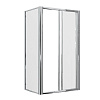 Картинка анонса товара «душевой уголок grossman alba gr-1080 (100x80x190) прямоугольник, дверь раздвижная»