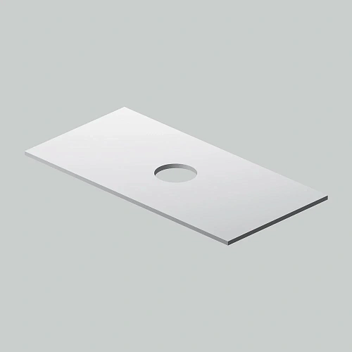 Столешница AM.PM Func M8FST1001WG для тумбы 100 см, белый Столешница AM.PM Func M8FST1001WG для тумбы 100 см, белый