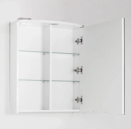 Зеркальный шкаф Style Line Жасмин 2 500/С, Люкс белый ЛС-000010038 Зеркальный шкаф Style Line Жасмин 2 500/С, Люкс белый ЛС-000010038