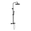 Душевая система Sancos Etna SC9008MB с термостатом, черный матовый Душевая система Sancos Etna SC9008MB с термостатом, черный матовый