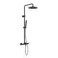 Душевая система Sancos Etna SC9008MB с термостатом, черный матовый Душевая система Sancos Etna SC9008MB с термостатом, черный матовый