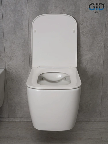 Унитаз подвесной Gid Tr2140 62254Y белый 51x35x37.5 с крышкой микролифт Унитаз подвесной Gid Tr2140 62254Y белый 51x35x37.5 с крышкой микролифт