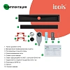 Душевой лоток IDDIS 975B5BL20DZ комбинированный 500мм, черный Душевой лоток IDDIS 975B5BL20DZ комбинированный 500мм, черный