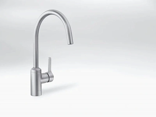 Смеситель для кухни Kludi Bingo Star 428039678 нержавеющая сталь Смеситель для кухни Kludi Bingo Star 428039678 нержавеющая сталь