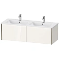 Тумба под раковину Duravit XVIU XV40290B122 подвесная 128 см белая/шампань Тумба под раковину Duravit XVIU XV40290B122 подвесная 128 см белая/шампань