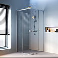 Душевой уголок AM.PM X-Joy W94G-403-9090-MT 90х90, профиль хром матовый, стекло прозрачное Душевой уголок AM.PM X-Joy W94G-403-9090-MT 90х90, профиль хром матовый, стекло прозрачное
