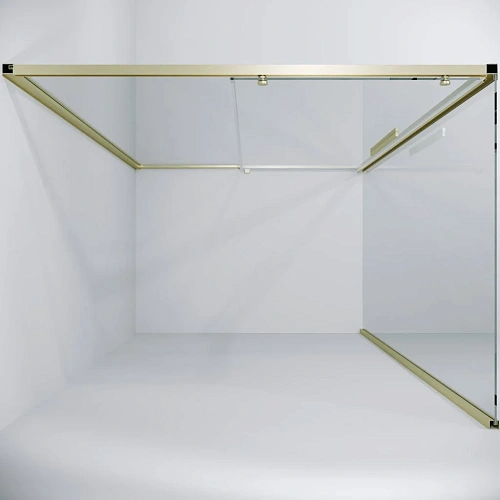 Душевой уголок Niagara Nova NG-44-9ASG-A100SG-34 (90х100х195) прямоугольник, раздвижная, золото сатин, стекло прозрачное Душевой уголок Niagara Nova NG-44-9ASG-A100SG-34 (90х100х195) прямоугольник, раздвижная, золото сатин, стекло прозрачное