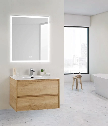 Зеркало BelBagno SPC-GRT-700-800-LED-TCH-WARM 12W 220-240V 700x30x800 с подсветкой сенсорным выключателем и подогревом Зеркало BelBagno SPC-GRT-700-800-LED-TCH-WARM 12W 220-240V 700x30x800 с подсветкой сенсорным выключателем и подогревом