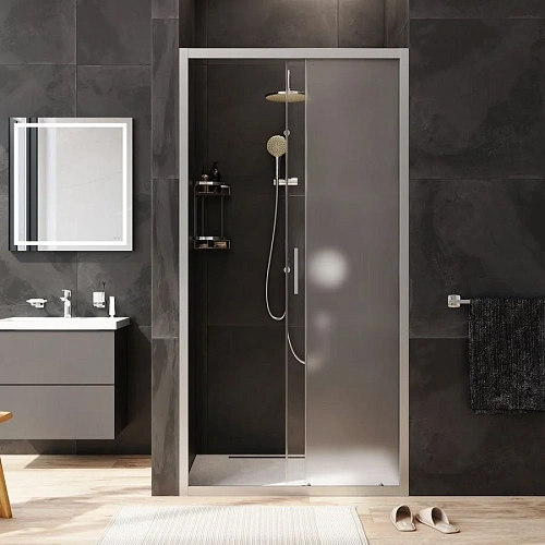 Душевая дверь AM.PM Gem W90G-100-1-195MM 100х195, стекло матовое, профиль хром матовый Душевая дверь AM.PM Gem W90G-100-1-195MM 100х195, стекло матовое, профиль хром матовый