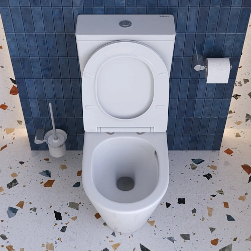 Унитаз напольный BelBagno FLAY-TOR BB2149CP-TOR/SC/BB2149T безободковый Унитаз напольный BelBagno FLAY-TOR BB2149CP-TOR/SC/BB2149T безободковый