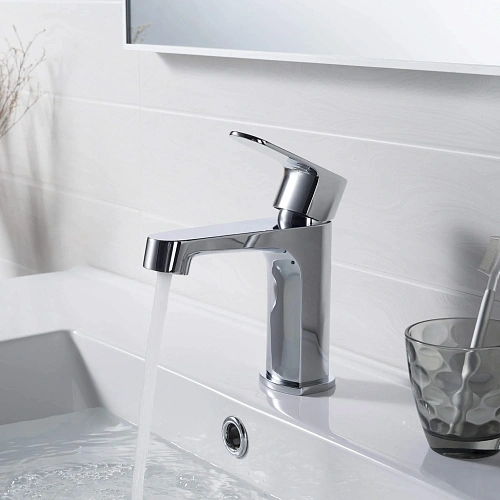 Смеситель для раковины Aquatek ОБЕРОН AQ1210CR Хром Смеситель для раковины Aquatek ОБЕРОН AQ1210CR Хром