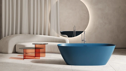 Ванна отдельностоящая Salini SOFIA 185x90 102529M из искусственого камня S-Stone Ванна отдельностоящая Salini SOFIA 185x90 102529M из искусственого камня S-Stone