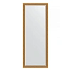 Зеркало в багетной раме Evoform Exclusive Floor BY 6101 78 x 198 см, состаренное золото с плетением