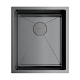 Кухонная мойка Omoikiri Taki 38-U/IF-GM нерж.сталь/вороненая сталь 4973106 Кухонная мойка Omoikiri Taki 38-U/IF-GM нерж.сталь/вороненая сталь 4973106