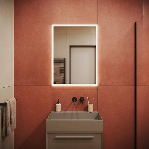 Зеркало Sancos Palace PA600 600х800 с подсветкой Зеркало Sancos Palace PA600 600х800 с подсветкой