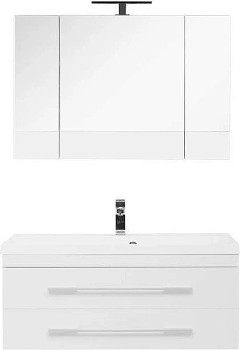 Комплект мебели Aquanet Нота 100 белый (камерино) 00287696 Комплект мебели Aquanet Нота 100 белый (камерино) 00287696