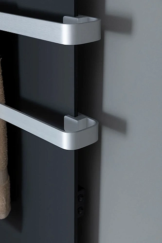 Полотенцесушитель электрический Allen Brau Infinity 140x44 00325625 с рейлингом 2.0 и креплением, серебро брашированное Полотенцесушитель электрический Allen Brau Infinity 140x44 00325625 с рейлингом 2.0 и креплением, серебро брашированное