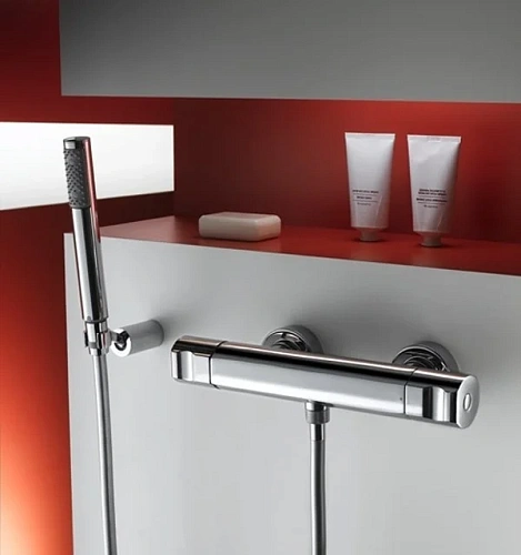 Смеситель для душа Jacob Delafon Singulier E10872-CP термостатический Смеситель для душа Jacob Delafon Singulier E10872-CP термостатический