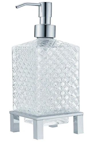 Дозатор жидкого мыла Boheme квадратный 10226 Дозатор жидкого мыла Boheme квадратный 10226