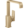 Картинка анонса товара «смеситель для раковины hansgrohe metropol 32511140, шлифованная бронза»