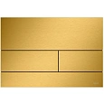 Клавиша смыва TECE TECEsquare 9240847 PVD Brushed Gold Optic с покрытием против отпечатков пальцев