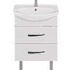 Тумба под раковину DREJA ALDA, 65 см , подвесная/напольная, 2 ящика. белый глянец, под ум. Лагуна 65 99.0404 Тумба под раковину DREJA ALDA, 65 см , подвесная/напольная, 2 ящика. белый глянец, под ум. Лагуна 65 99.0404