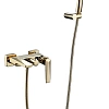 Смеситель для ванны Boheme VENTURO золото 383 с душевым гарнитуром Смеситель для ванны Boheme VENTURO золото 383 с душевым гарнитуром