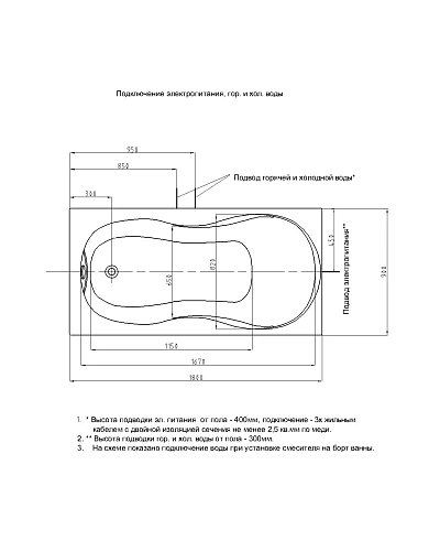 Акриловая ванна Aquatek Мартиника 180x90 прямоугольная, универсальная, с каркасом и экраном MAR180-0000020 Акриловая ванна Aquatek Мартиника 180x90 прямоугольная, универсальная, с каркасом и экраном MAR180-0000020
