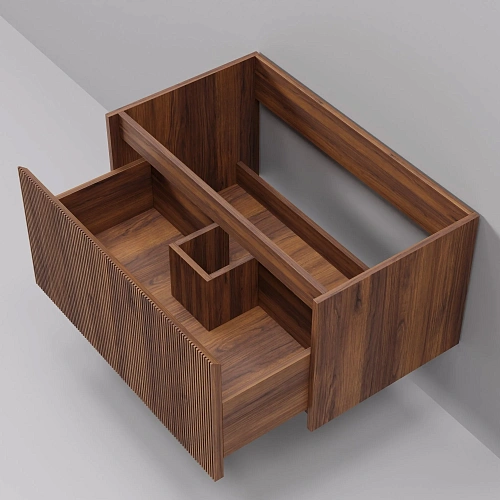 Тумба под раковину ArtDecco Camilla 80 ACM08W22S000 подвесная, черный орех Тумба под раковину ArtDecco Camilla 80 ACM08W22S000 подвесная, черный орех