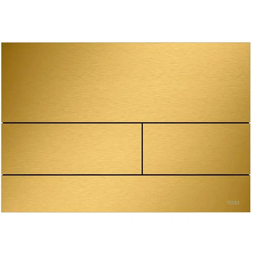 Клавиша смыва TECE TECEsquare 9240847 PVD Brushed Gold Optic с покрытием против отпечатков пальцев Клавиша смыва TECE TECEsquare 9240847 PVD Brushed Gold Optic с покрытием против отпечатков пальцев