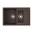 Кухонная мойка Omoikiri Daisen 78-2-DC Artgranit/коричневый 4993333 Кухонная мойка Omoikiri Daisen 78-2-DC Artgranit/коричневый 4993333