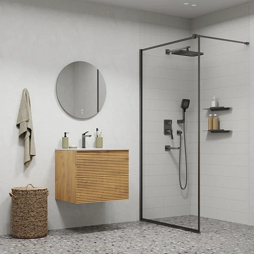 Душевая система IDDIS Parker (PARGM03i68) матовый графит встраиваемая Душевая система IDDIS Parker (PARGM03i68) матовый графит встраиваемая