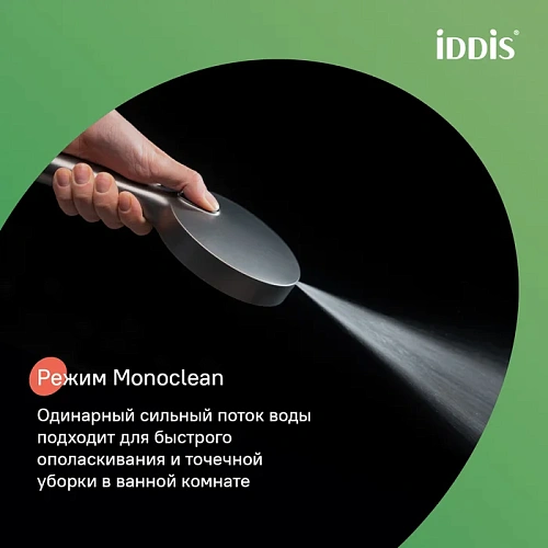 Душевая лейка IDDIS Aiger AIG4FG0i18 графит матовый Душевая лейка IDDIS Aiger AIG4FG0i18 графит матовый