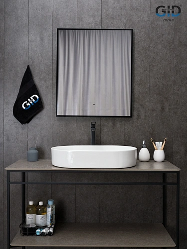 Раковина Gid D1479 51203 накладная белая 61x38.5x12 Раковина Gid D1479 51203 накладная белая 61x38.5x12