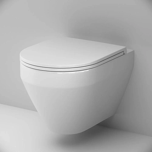 Унитаз подвесной AM.PM Spirit V2.0 C701900SC Aquaspin с сиденьем микролифт Унитаз подвесной AM.PM Spirit V2.0 C701900SC Aquaspin с сиденьем микролифт