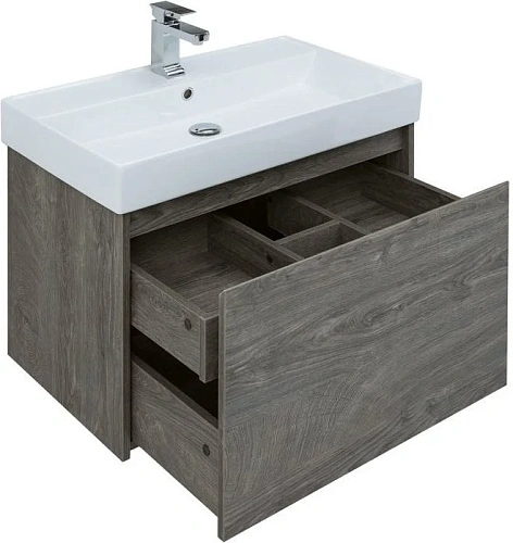 Комплект мебели Aquanet Nova Lite 75 дуб рошелье (1 ящик) 00242295 Комплект мебели Aquanet Nova Lite 75 дуб рошелье (1 ящик) 00242295