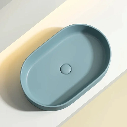 Раковина Ceramica Nova ELEMENT CN6048MLG Зеленый матовый накладная Раковина Ceramica Nova ELEMENT CN6048MLG Зеленый матовый накладная