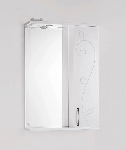 Зеркальный шкаф Style Line Панда 55/С, Фьюжн ЛС-00000077 Зеркальный шкаф Style Line Панда 55/С, Фьюжн ЛС-00000077