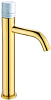 Картинка анонса товара «смеситель для раковины boheme stick 122-g-mr-w gold»