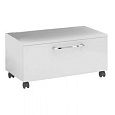 Тумба под раковину De Aqua Квадро-2 90 белый (подкатная 1 ящик) 00185587 Тумба под раковину De Aqua Квадро-2 90 белый (подкатная 1 ящик) 00185587