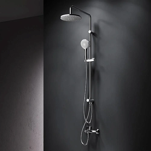 Душевая система AM.PM Gem F40890A14 верхний душ d 220 мм Душевая система AM.PM Gem F40890A14 верхний душ d 220 мм