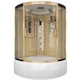 Душевая кабина Niagara Luxe NG-7744G (1200x1200х2150) высокий поддон стенки золото Душевая кабина Niagara Luxe NG-7744G (1200x1200х2150) высокий поддон стенки золото