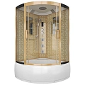 Душевая кабина Niagara Luxe NG-7744G (1200x1200х2150) высокий поддон стенки золото Душевая кабина Niagara Luxe NG-7744G (1200x1200х2150) высокий поддон стенки золото