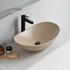 Раковина BelBagno BB1404-H316 605x370x150 бежевая матовая Раковина BelBagno BB1404-H316 605x370x150 бежевая матовая