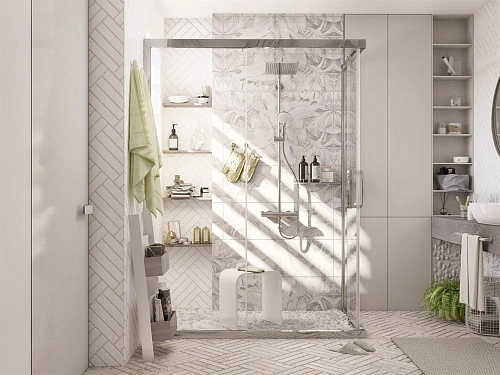 Душевой уголок STWORKI Карлстад 140x90 см профиль хром глянец 451303 Душевой уголок STWORKI Карлстад 140x90 см профиль хром глянец 451303