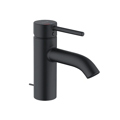 Смеситель для раковины Kludi BOZZ 382633976 черный матовый Смеситель для раковины Kludi BOZZ 382633976 черный матовый