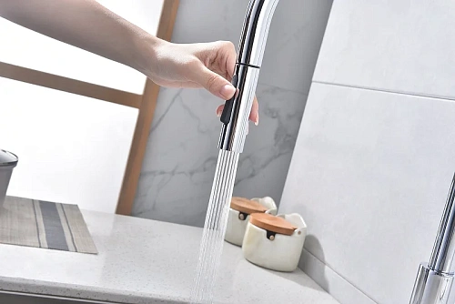 Смеситель для кухни Paulmark Senso хром Se215180-CR Смеситель для кухни Paulmark Senso хром Se215180-CR