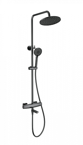 Душевая система Wonzon & Woghand с термостатом, темный графит (WW-B3035-A3-BGG) Душевая система Wonzon & Woghand с термостатом, темный графит (WW-B3035-A3-BGG)