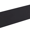 Полка Aquanet Магнум 90x12 черная матовая, с крючками 00302222 Полка Aquanet Магнум 90x12 черная матовая, с крючками 00302222